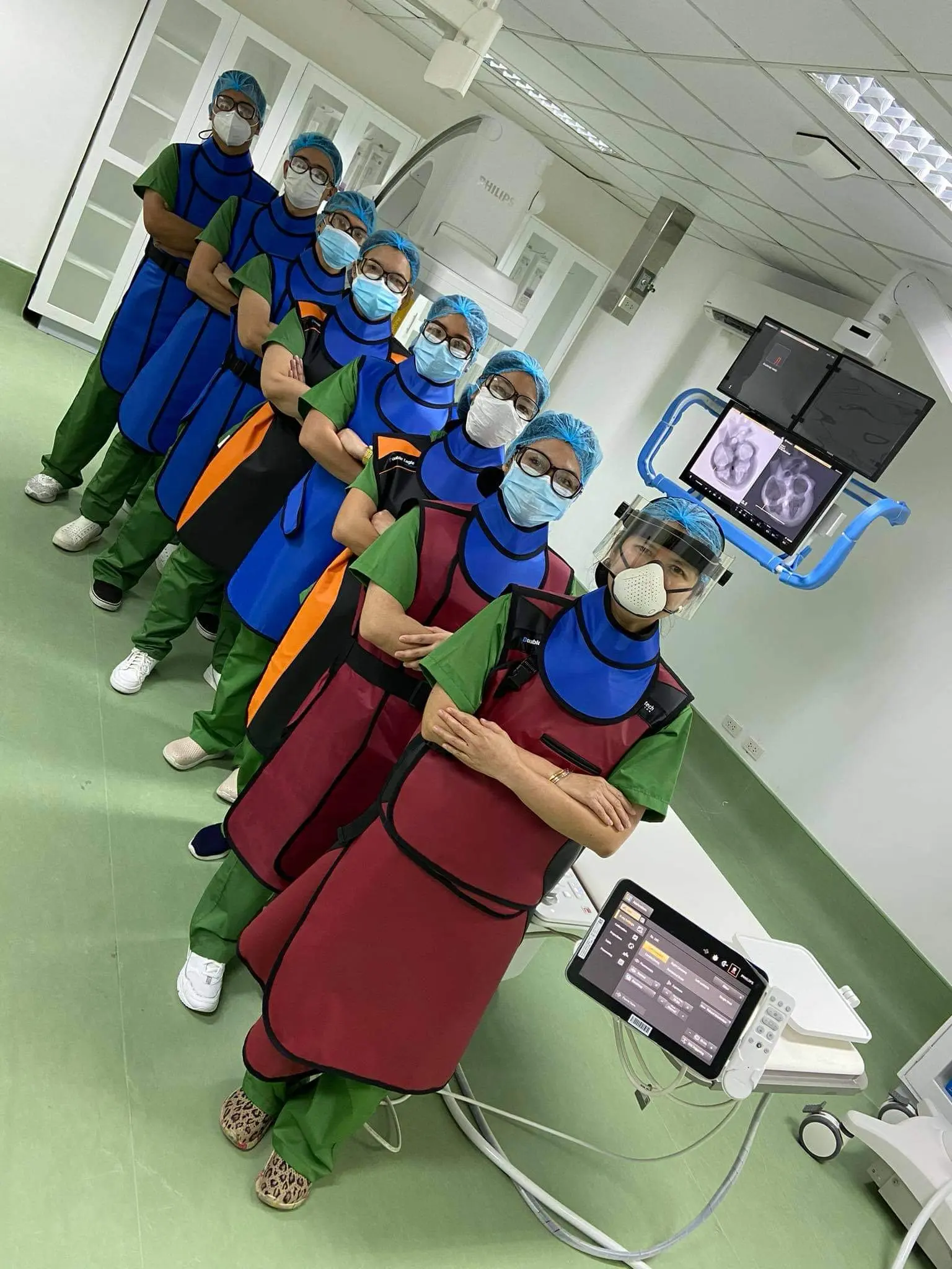 PMSH Catheterization Laboratory imaging equipment