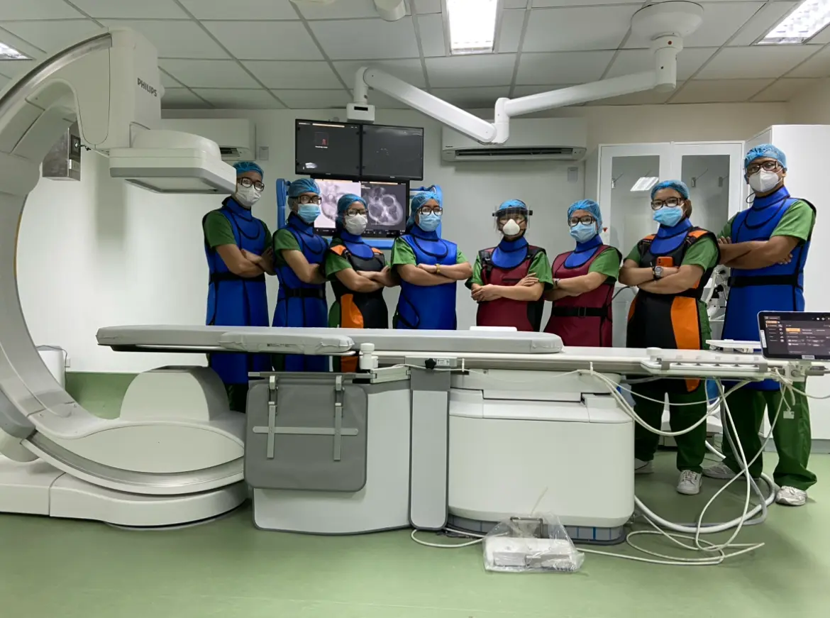 PMSH Cath Lab cardiovascular care facility